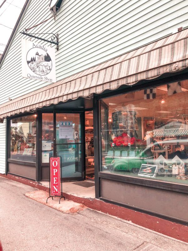 Acadia Quietside Shop on Mount Desert Island