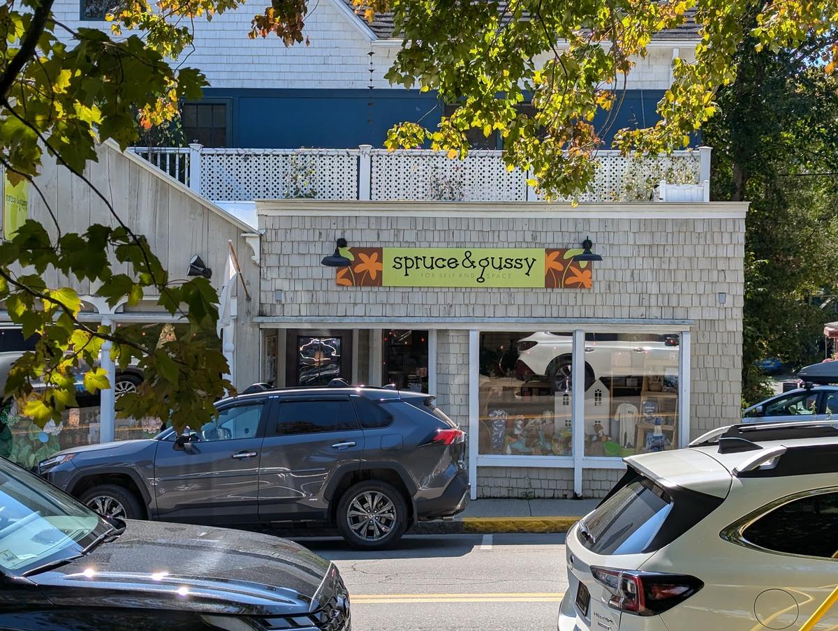Spruce & Gussy in Bar Harbor, Maine
