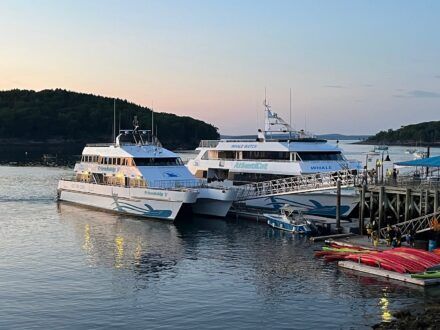 Bar Harbor Whale Watch vessel on Frenchman Bay