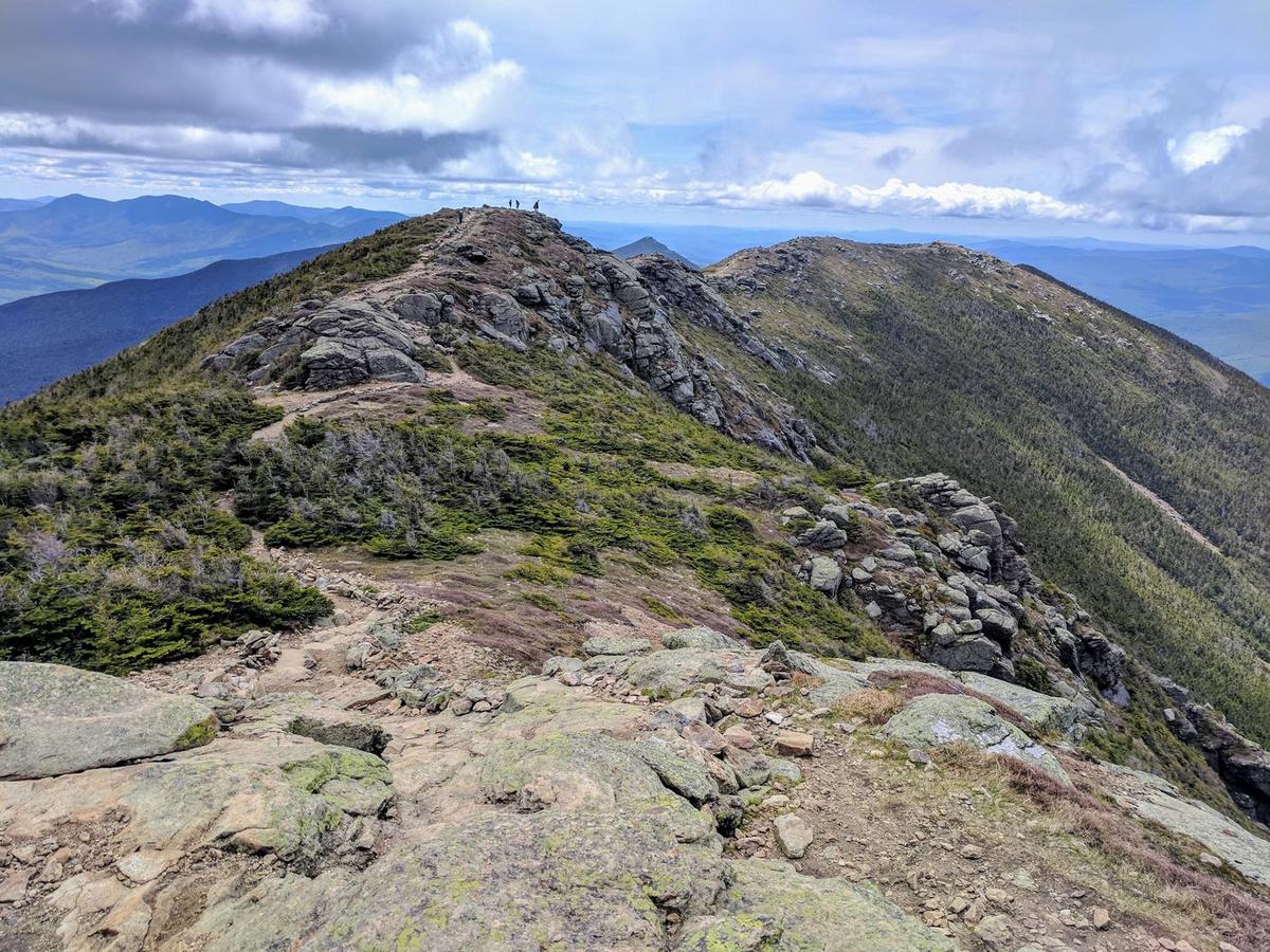 Scenery along Champlain North Ridge in Acadia National Park
